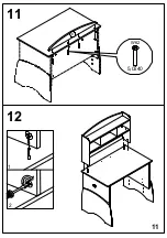 Предварительный просмотр 11 страницы Meblik 433 Assembly Instructions Manual