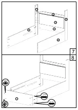 Предварительный просмотр 9 страницы Meblik Bed Chill 120 Manual