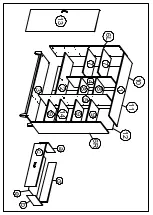 Предварительный просмотр 2 страницы Meblik Bookcase low 150 Manual