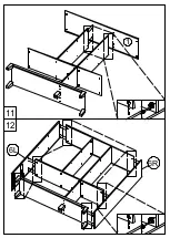 Предварительный просмотр 8 страницы Meblik Bookcase low 150 Manual