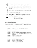 Preview for 8 page of MEC Dynamics Avie A1c User Manual