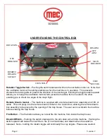 Предварительный просмотр 4 страницы Mec 500E ATA Owner'S Manual