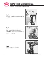 Preview for 10 page of Mec AUTO-MATE Assembly Manual