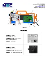 Preview for 4 page of Mec Major 5001 Operating Instructions Manual