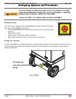 Предварительный просмотр 16 страницы Mec Mast Series Service & Parts Manual