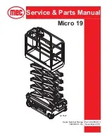 Mec Micro 19 Service & Parts Manual preview