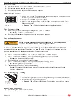 Предварительный просмотр 18 страницы Mec Micro 26 Operator'S Manual