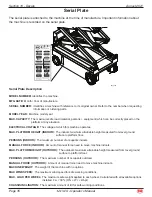 Preview for 38 page of Mec Micro19 Operator'S Manual