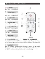 Preview for 15 page of Mec NANO HIPPO 50WH Manual