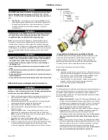 Предварительный просмотр 2 страницы Mec TURBO-FLO LE ME806 Series Installation And Operating Instructions