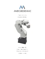 Mecademic Meca500 User Manual preview