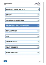 Preview for 42 page of Mecal CDA10 Use And Maintenance Manual