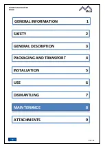 Preview for 100 page of Mecal CDA10 Use And Maintenance Manual