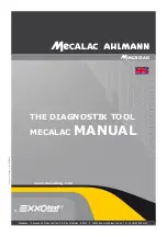 Предварительный просмотр 1 страницы MECALAC AHLMANN Mecadiag Manual