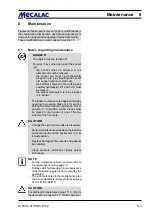 Preview for 3 page of mecalac AS 150e Maintenance Manual