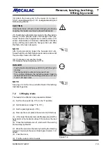 Preview for 59 page of mecalac AS 50 Operating Instructions Manual