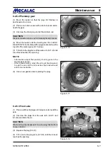 Preview for 67 page of mecalac AS 50 Operating Instructions Manual