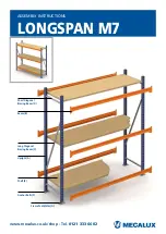 Предварительный просмотр 1 страницы Mecalux LONGSPAN M7 Assembly Instructions