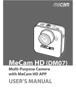 Mecam DM07 User Manual preview