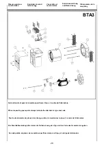 Предварительный просмотр 28 страницы Mecc Alte spa BTA3 LA Operating And Maintenance Instructions Manual