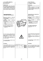 Preview for 26 page of Mecc Alte spa EC 43 LA Operating And Maintenance Instructions Manual