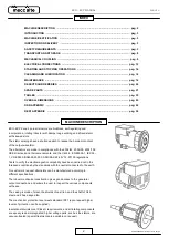 Preview for 2 page of Mecc Alte ECO-ECP 2 Operating And Maintenance Instructions Manual