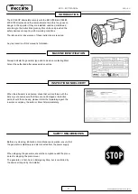 Preview for 3 page of Mecc Alte ECO-ECP 2 Operating And Maintenance Instructions Manual