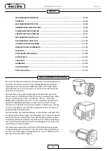 Preview for 185 page of Mecc Alte ECO-ECP 2 Operating And Maintenance Instructions Manual