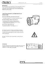 Preview for 258 page of Mecc Alte ECO-ECP 2 Operating And Maintenance Instructions Manual