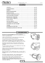 Preview for 368 page of Mecc Alte ECO-ECP 2 Operating And Maintenance Instructions Manual