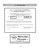 Preview for 16 page of Meccanica Benassi MF 223 User Manual