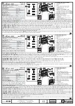 Preview for 2 page of Meccanica Fadini Birio 868 Quick Start Manual