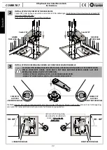 Предварительный просмотр 22 страницы Meccanica Fadini COMBI 787 Instruction Manual