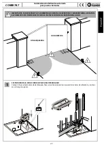 Предварительный просмотр 27 страницы Meccanica Fadini COMBI 787 Instruction Manual