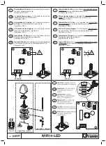 Предварительный просмотр 2 страницы Meccanica Fadini MIRI 4-LED Quick Start Manual