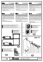 Preview for 2 page of Meccanica Fadini Polo 44 Quick Start Manual