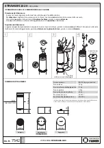 Предварительный просмотр 2 страницы Meccanica Fadini STRAMARI 2320 Instructions Manual