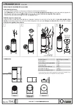 Предварительный просмотр 8 страницы Meccanica Fadini STRAMARI 2320 Instructions Manual