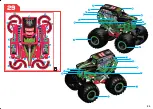 Предварительный просмотр 23 страницы Meccano Junior MONSTER JAM GRAVE DIGGER Manual