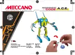 Preview for 1 page of Meccano MICRONOID CODE A.C.E Instructions Manual