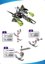 Preview for 5 page of Meccano SPACECHAOS DARK PIRATES 5104 Instructions Manual