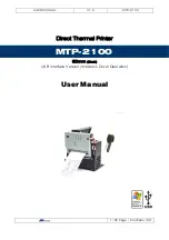 Mechatro MTP-2100 User Manual предпросмотр