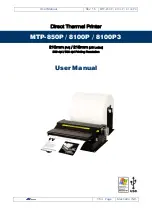 Предварительный просмотр 1 страницы Mechatro MTP-8100P User Manual