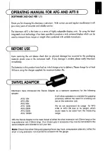 Preview for 2 page of Mecmesin AFG Series Operation Manual