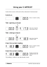 Preview for 10 page of Mecmesin CAPTEST Operator Manual And Technical Data