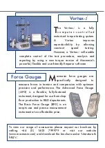 Preview for 17 page of Mecmesin Vortex Operating Instructions Manual