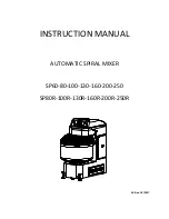 MECNOSUD SP100 Instruction Manual preview
