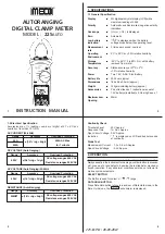 Предварительный просмотр 3 страницы Meco 27-AUTO Instruction Manual