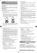 Preview for 2 page of Meco DT3150 Instruction Manual