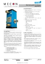 Mecon mag-flux F5 Quick Start Manual preview